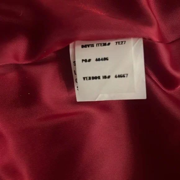 ORVIS Red Double Breasted Swing Coat‎ Wool Blend Vintage Luxury Feminine Cozy 8